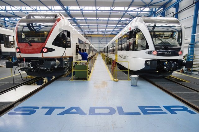 Stadler Rail a poursuivi sa croissance en 2019